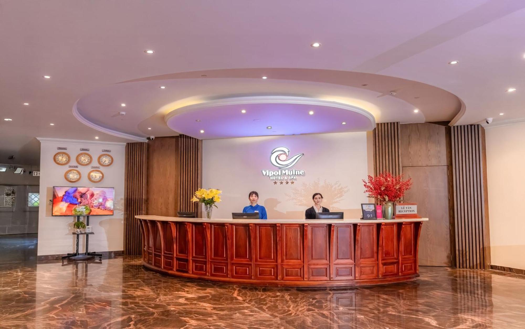 Vipol Mui Ne Hotel & Spa Exterior foto